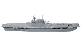 Revell Model Set USS Enterprise CV-6 Modellbausatz mit Basiszubehör / 65824