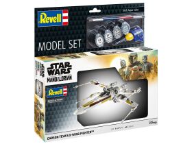 Revell Model Set Carson Tevas X-Wing: The Mandalorian Modellbausatz mit Basiszubehör / 66790