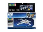 Revell Model Set New Republic X-Wing Fighter Modellbausatz Star Wars mit Basiszubehör / 66791