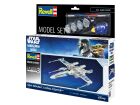 Revell Model Set New Republic X-Wing Fighter Modellbausatz Star Wars mit Basiszubehör / 66791