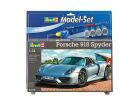Revell Model Set Porsche 918 Spyder 1:24 Modellbausatz mit Basiszubehör / 67026