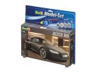 Revell Model Set AUDI R8 Modellbausatz mit Basiszubehör / 67057