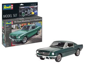 Revell Model Set 1965 Ford Mustang 2+2 Fastback...