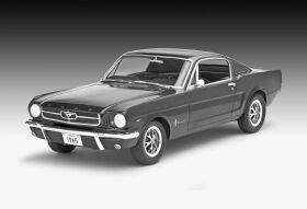 Revell Model Set 1965 Ford Mustang 2+2 Fastback Modellbausatz mit Basiszubehör / 67065