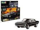 Revell Model Set Fast & Furious Dominics 1970 Dodge Charger Modellbausatz mit Basiszubehör / 67693