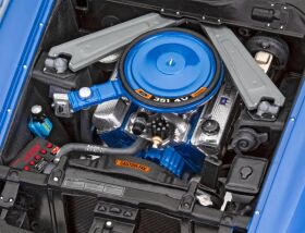 Revell Model Set 71 Ford Mustang Boss 351 1:24 Modellbausatz mit Basiszubehör / 67699