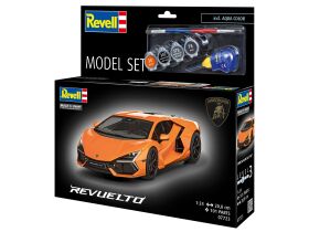 Revell Model Set Lamborghini Revuelto 1:24 Modellbausatz inkl. Farben, Kleber & Pinsel / 67723