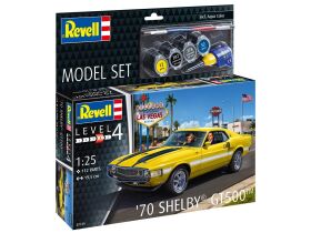 Revell Model Set 70 Shelby GT500 1:25 Modellbausatz mit...