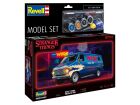 Revell Model Set GMC® WSQK Squawk Van "Stranger Things" Modellbausatz mit Basiszubehör / 67732
