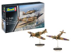 Revell Starter Kit Spitfire Mk.Ia & Hurricane Mk.I...