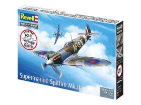 Revell Starter Kit Spitfire Mk.IIa 1:72 Modellbausatz mit Basiszubehör / 73953