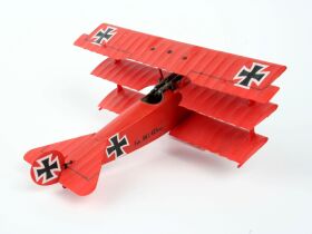 Revell Starter Kit Fokker DR.1 Triplane Modellbausatz mit Basiszubehör / 74116