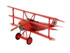 Revell Starter Kit Fokker DR.1 Triplane Modellbausatz mit Basiszubehör / 74116