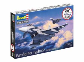 Revell Starter Kit Eurofighter Typhoon (single seater) Modellbausatz mit Basiszubehör / 74282