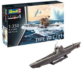 Revell Starter Kit German Submarine Type VII C/41...