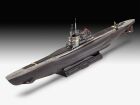 Revell Starter Kit German Submarine Type VII C/41 U-Boot 1:144 Modellbausatz mit Basiszubehör / 75154