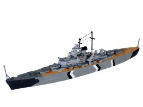 Revell Starter Kit Bismarck Schlachtschiff 1:1200...