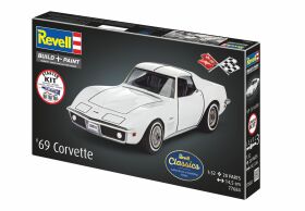 Revell Starter Kit Corvette C3 Modellbausatz mit Basiszubehör / 77684