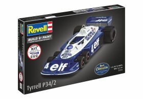 Revell Starter Kit Tyrrell P34/2 6-Wheeler 1:32 Modellbausatz mit Basiszubehör / 77741