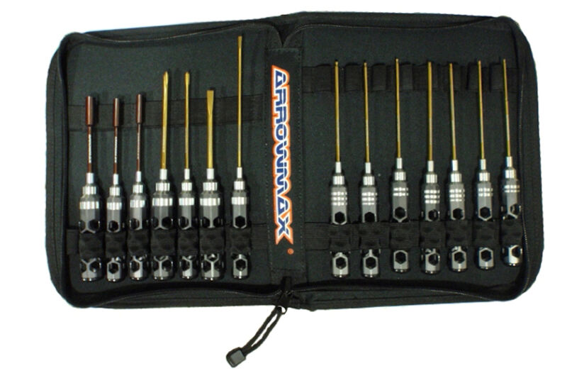 ARROWMAX Werkzeug-Set inklusive Werkzeugtasche (14Stck.) V2 Honeycomb / AM-199407