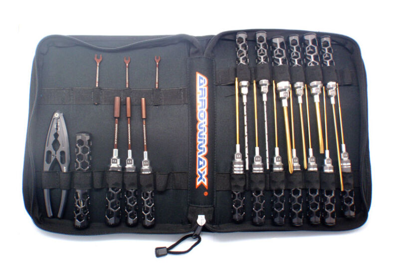 ARROWMAX Werkzeug-Set inklusive Werkzeugtasche (21Stck.) V2 Honeycomb / AM-199409
