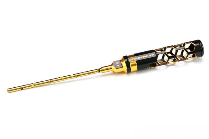 ARROWMAX Reibahle 4.0 x 120mm Black Golden / AM-490023-BG
