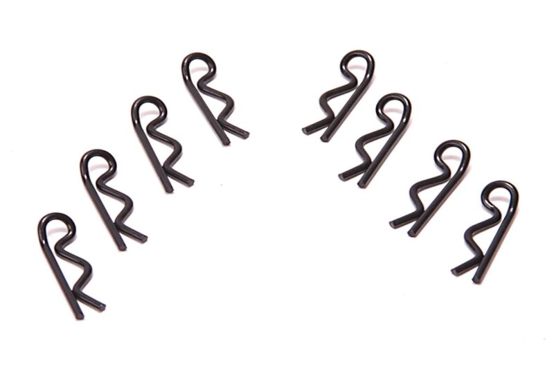 Aerox Handed Body Clips - Black (pk8) / AX034