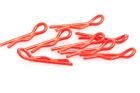 Karosserieclip 1/10 klein - Neon Rot (8) / CR065