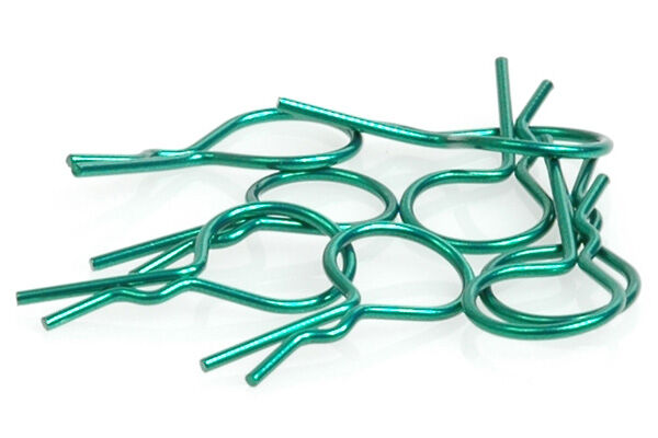 Karosserieclip 1/10 groß - Grün Metallic (8) / CR076
