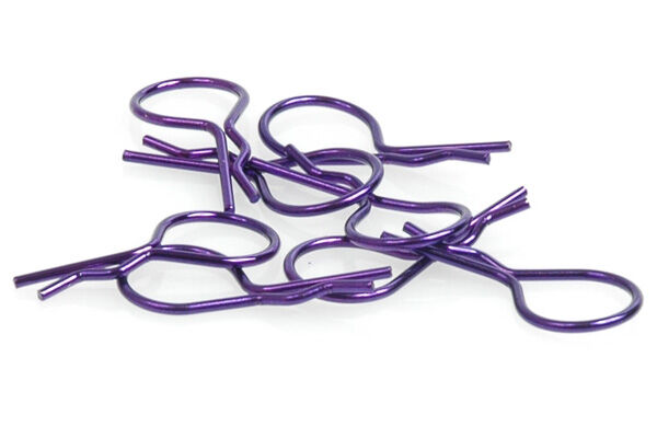 Karosserieclip 1/10 groß - Purple Metallic (8) / CR079