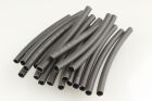 Schrumpfschlauch 5,0mm für Kabel und Connector, schwarz (20) / CR123