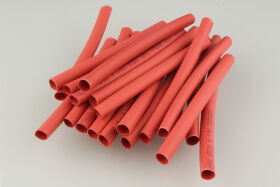 Schrumpfschlauch 6,0mm für Kabel und Connector, rot...