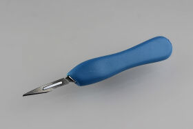 CORE Scalpel mit Kunststoffgriff und 5 Klingen / CR240