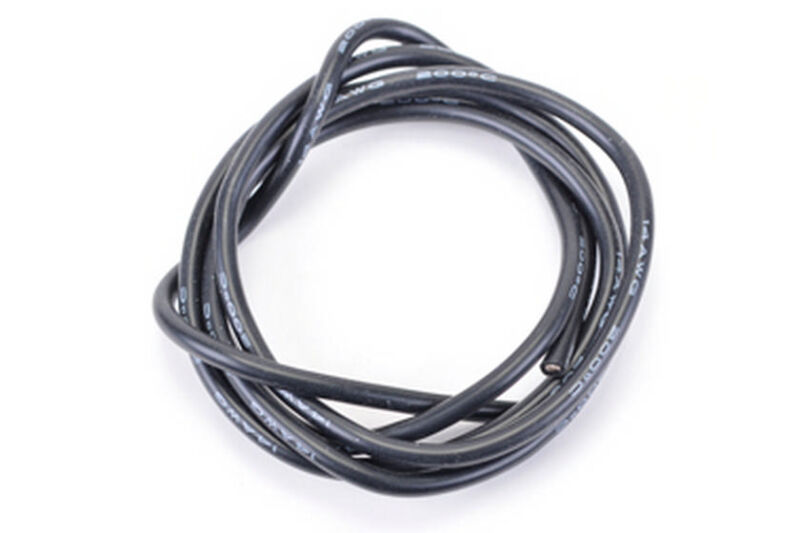 Silicone Wire Black 14 AWG - 1Mtr / CR287