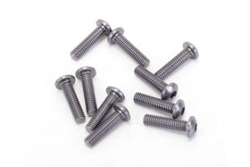 Alloy Button Head Hex Screws M3 x 12 pk10 / CR317