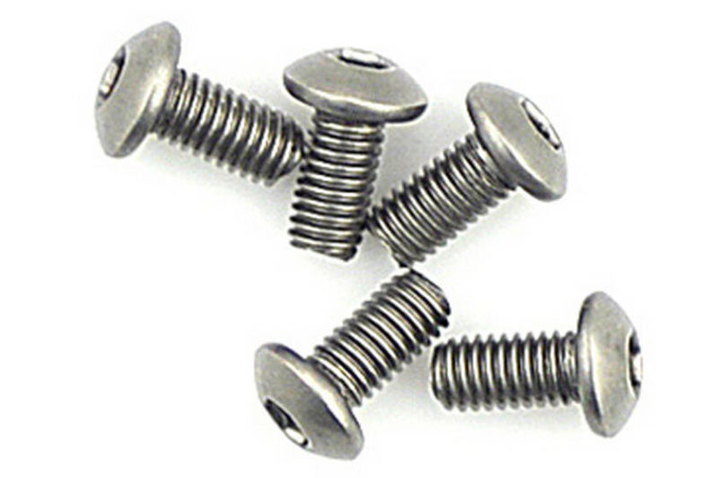 Titanium Caphead Hex Screws M3 x 6 pk10 / CR327