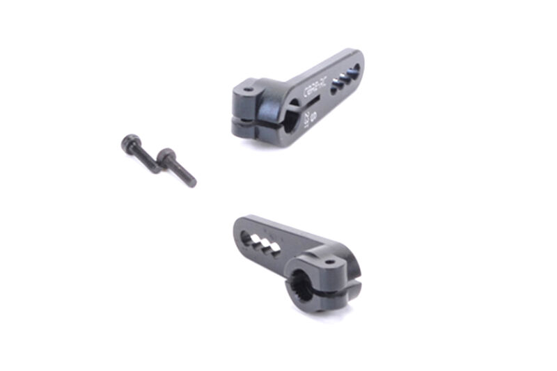 CoreRC Aluminium Offset Servo Horn 23Z Kopropo/Sanwa -schwarz- / CR465