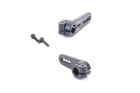 CoreRC Aluminium Offset Servo Horn 23Z Kopropo/Sanwa -schwarz- / CR465