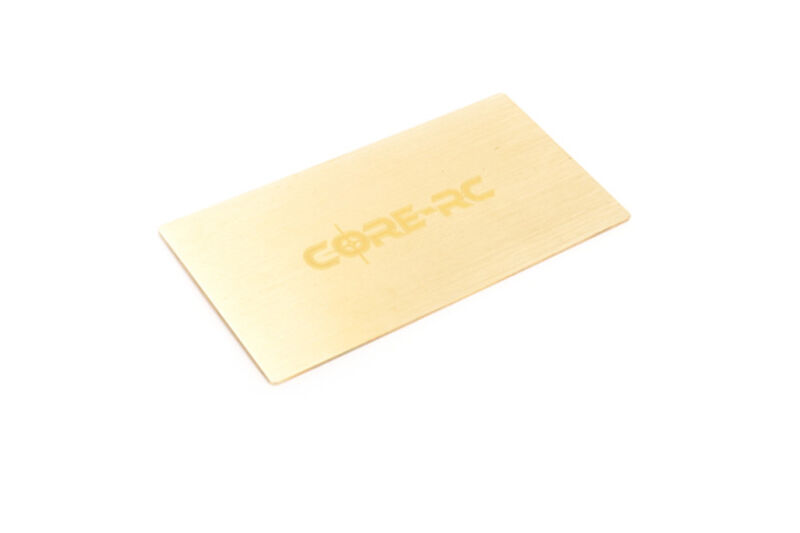 Under LiPo Weight 35g brass 1S/Shorty / CR519