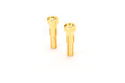 4/5mm Stufen Goldkontakt Stecker - 2Stück / CR584