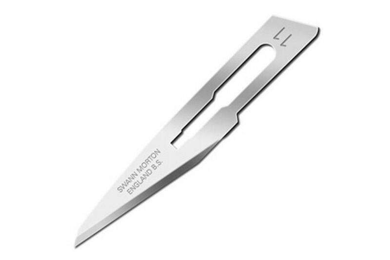 5 x No11 Klingen für Scapel CR240 / CR637