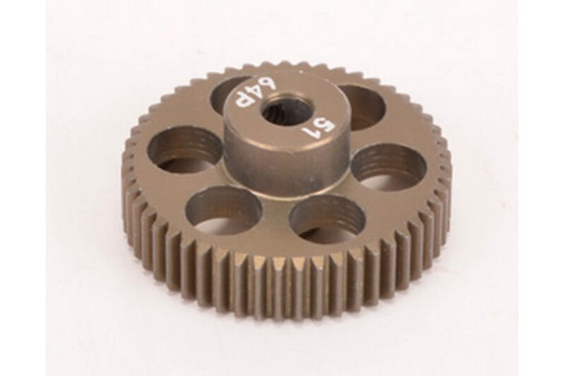 Pinion Gear 64DP 51T (7075 Hard) / CR6451
