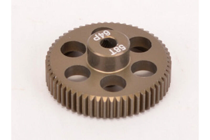 Pinion Gear 64DP 58T (7075 Hard) / CR6458