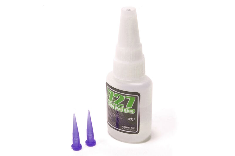 CORE RC - 727 Medium Side Wall Glue + 2 Nozzles / CR727