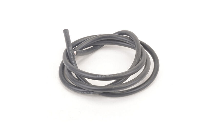 10AWG Silicon Wire - Black - 1 Metre / CR768