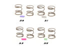 CORE RC Hi Response TC Spring Set - Hard / CR854
