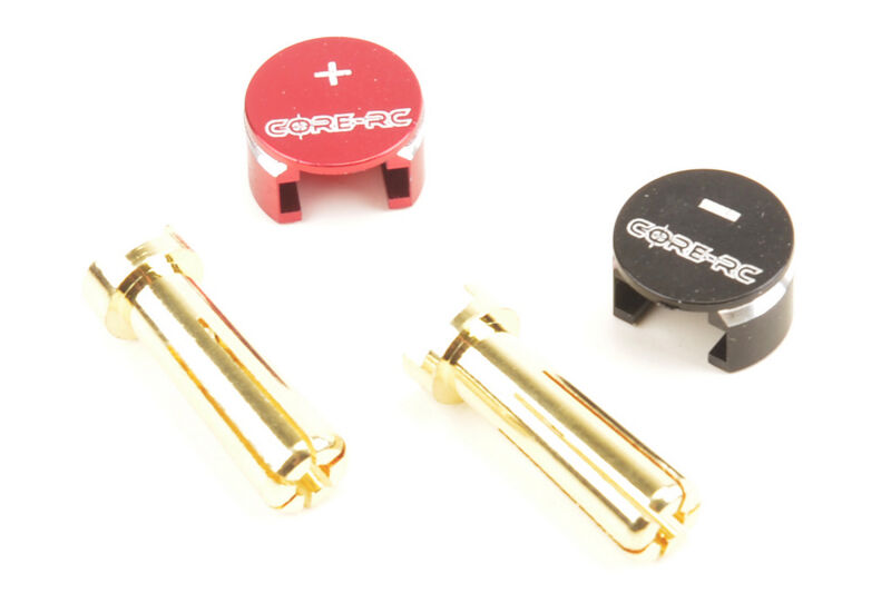 Core RC LowPro Heatsink Bullet Plug Grips -5mm / CR864