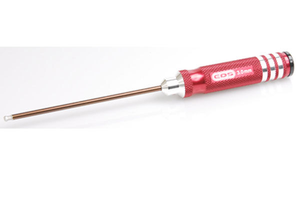 EDS Präzisions Kugel-Innensechskantschlüssel 3,0mm gehärtet, 120mm Klinge / ED120130
