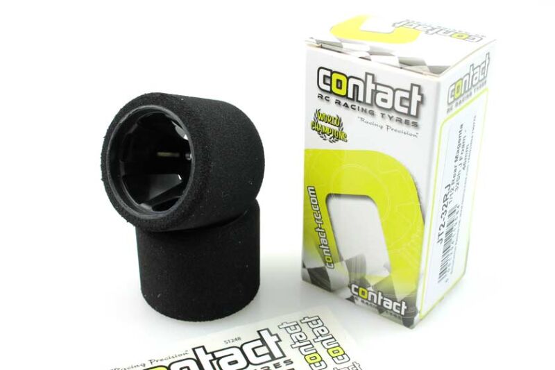 1:12 CONTACT Moosgummi Komplettrad, Rear Pink 30 - nicht mehr lieferbar / JT2-30RJ