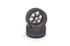 WGT10 Front 40Sh - Carbon Rim 60mm - Purple / JW2-40FA